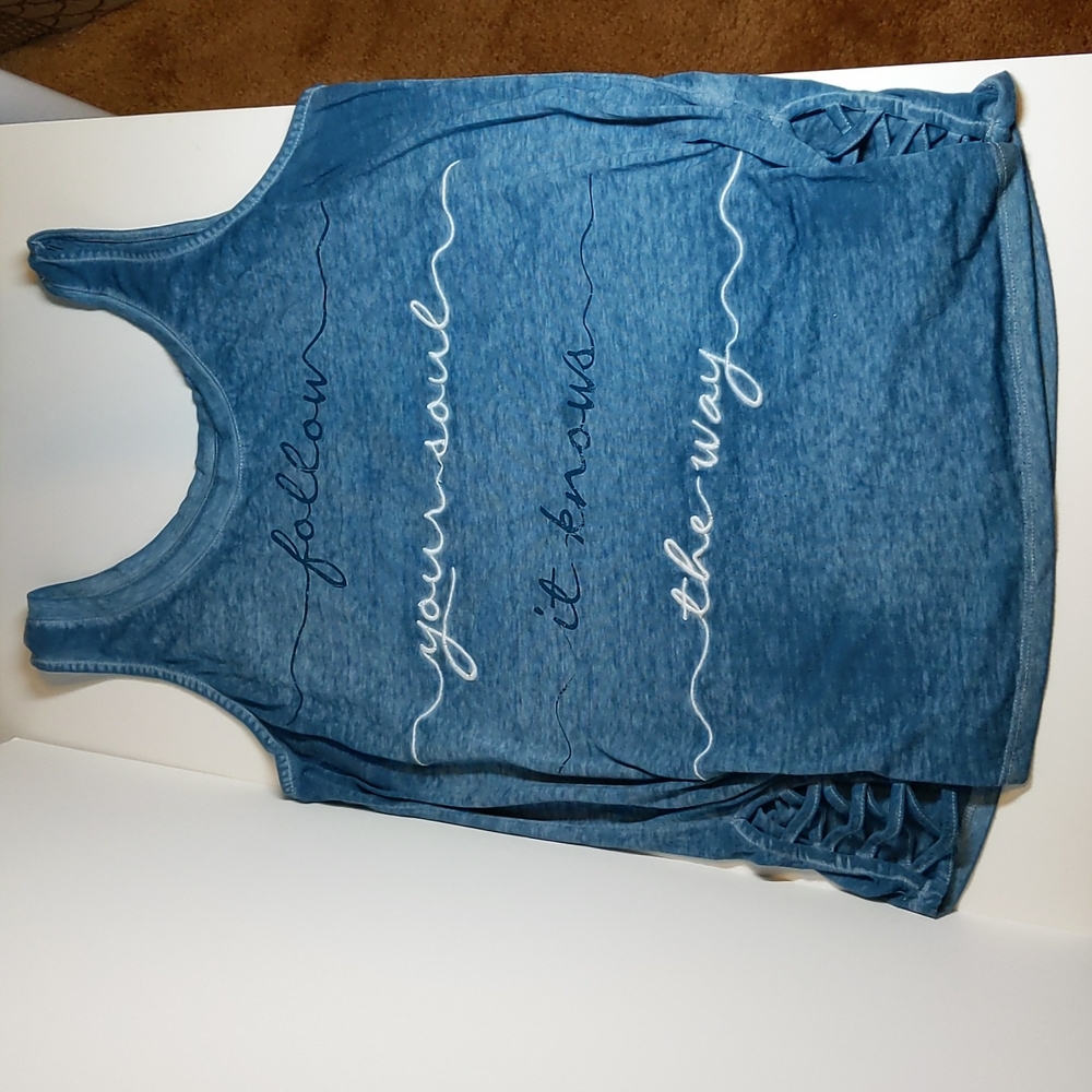 Tank top from Maurices - Blue Size XL